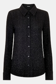 Whistles Black Eva Sparkle Shirt - Image 1 of 1