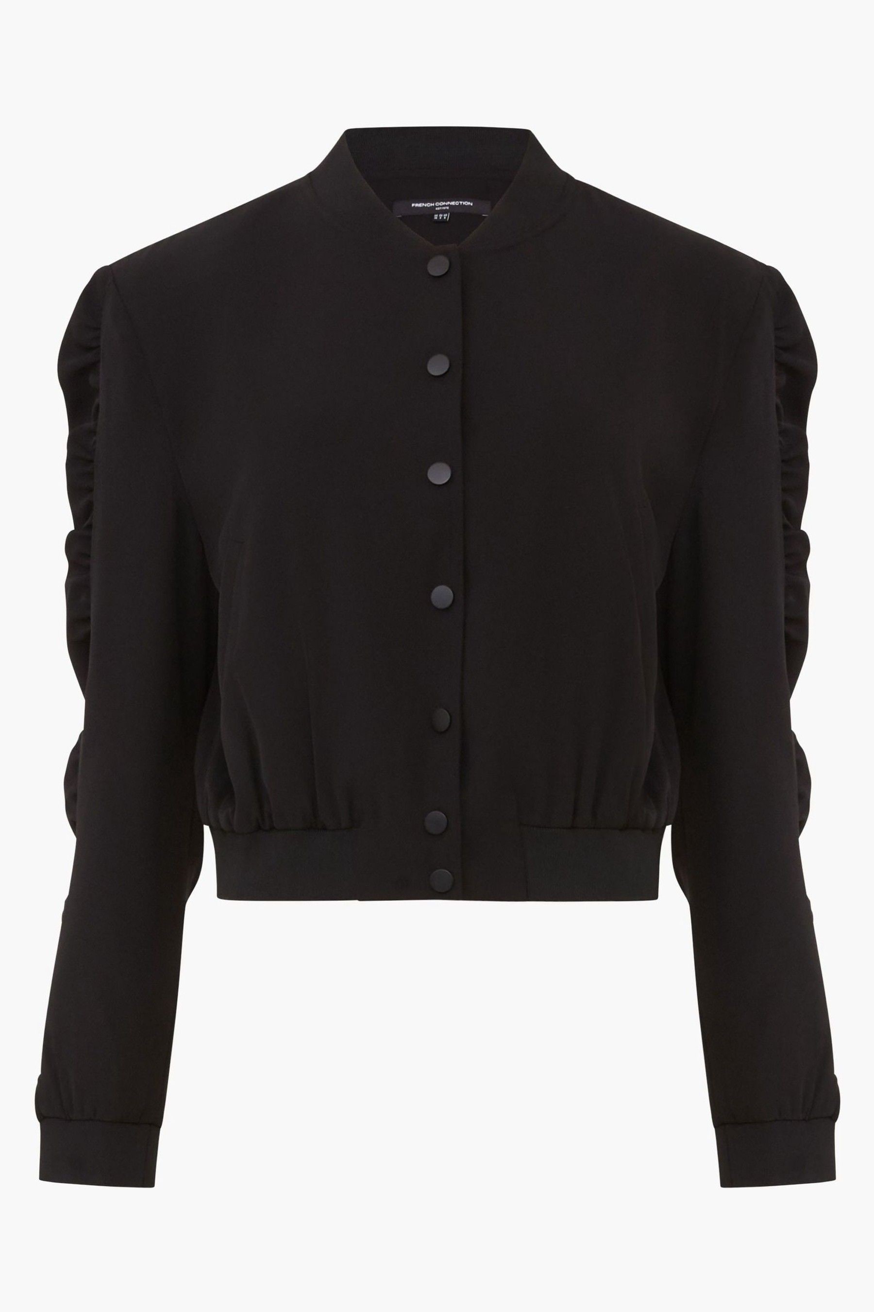 Buy French Connection Black Harrie Suiting Bomber Jacket from Next Canada