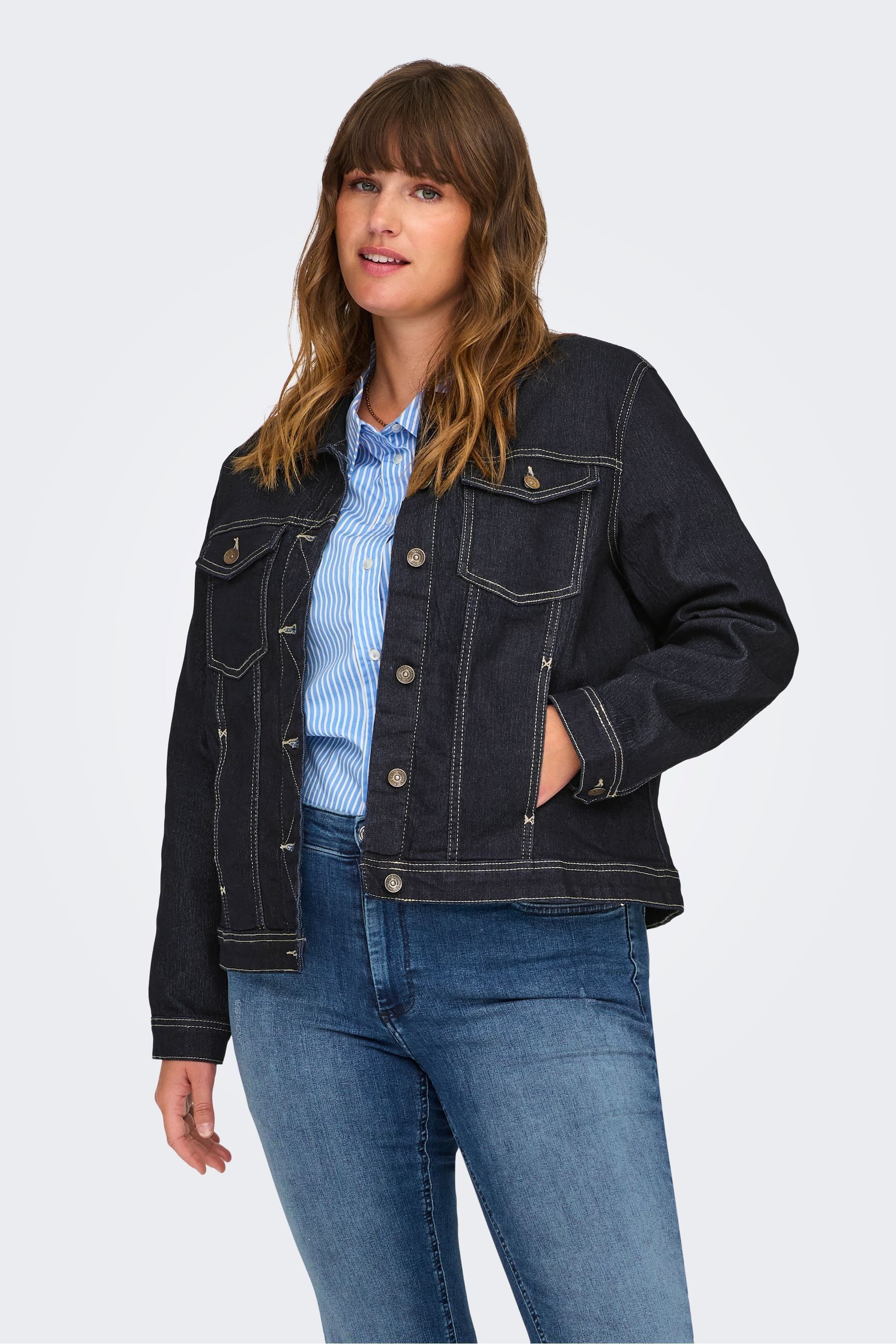 Only denim jacket india discount