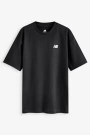 New Balance Black Boys Small Logo T-Shirt - Image 1 of 1