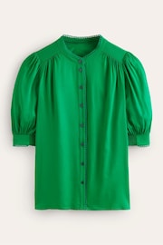 Boden Green Ara Short Sleeve Top - Image 5 of 5