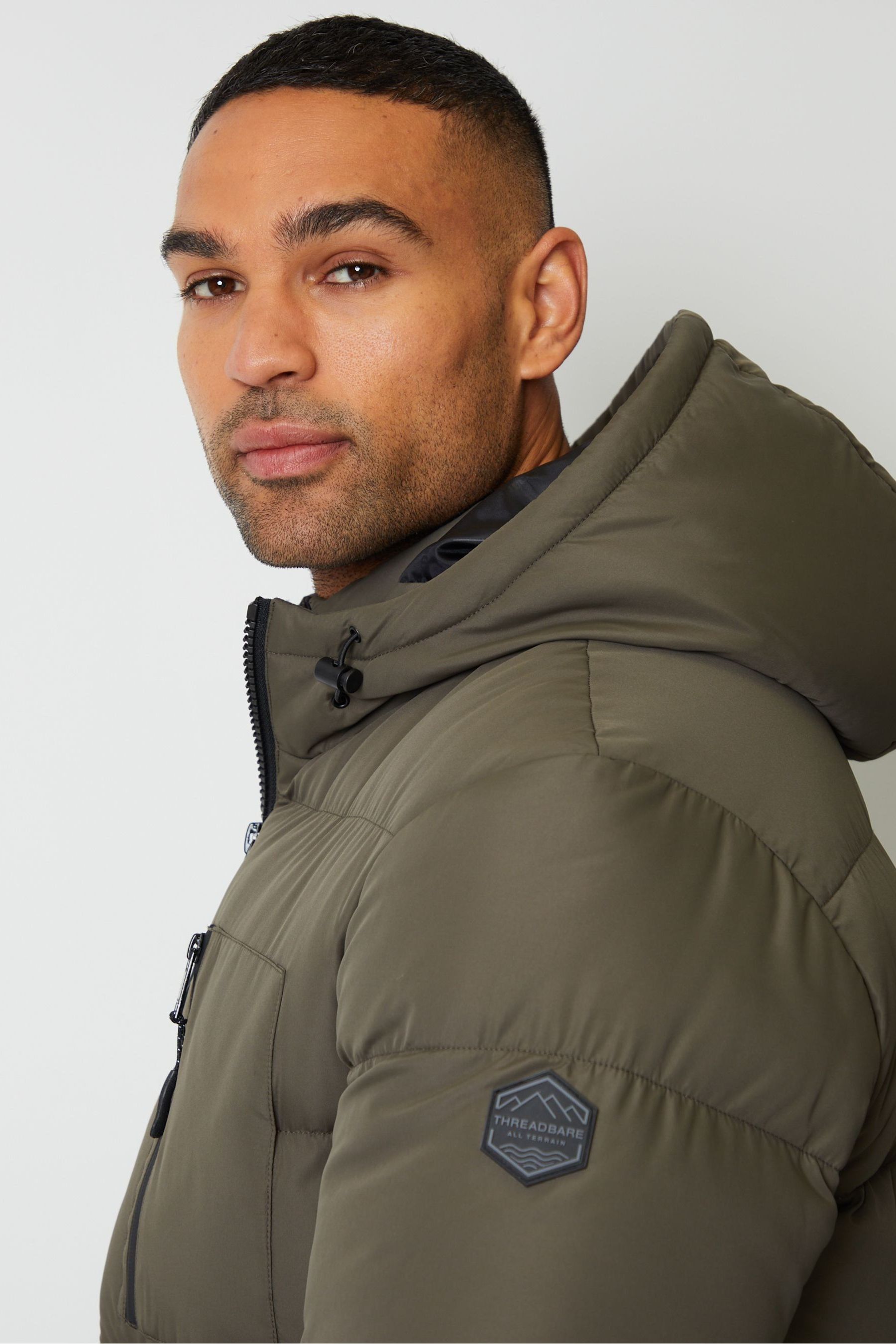 Double hooded jacket clearance