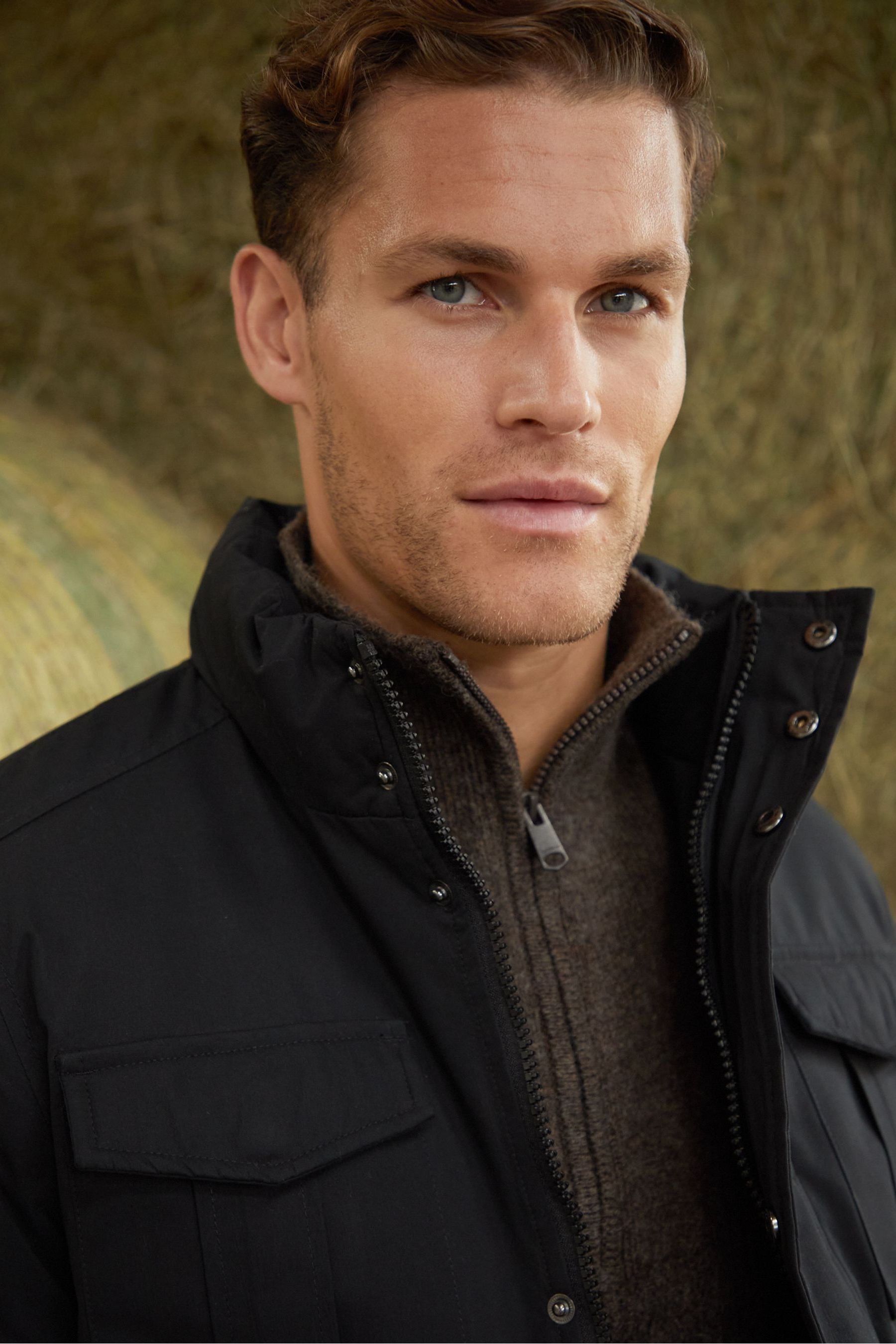 Funnel neck utility jacket discount