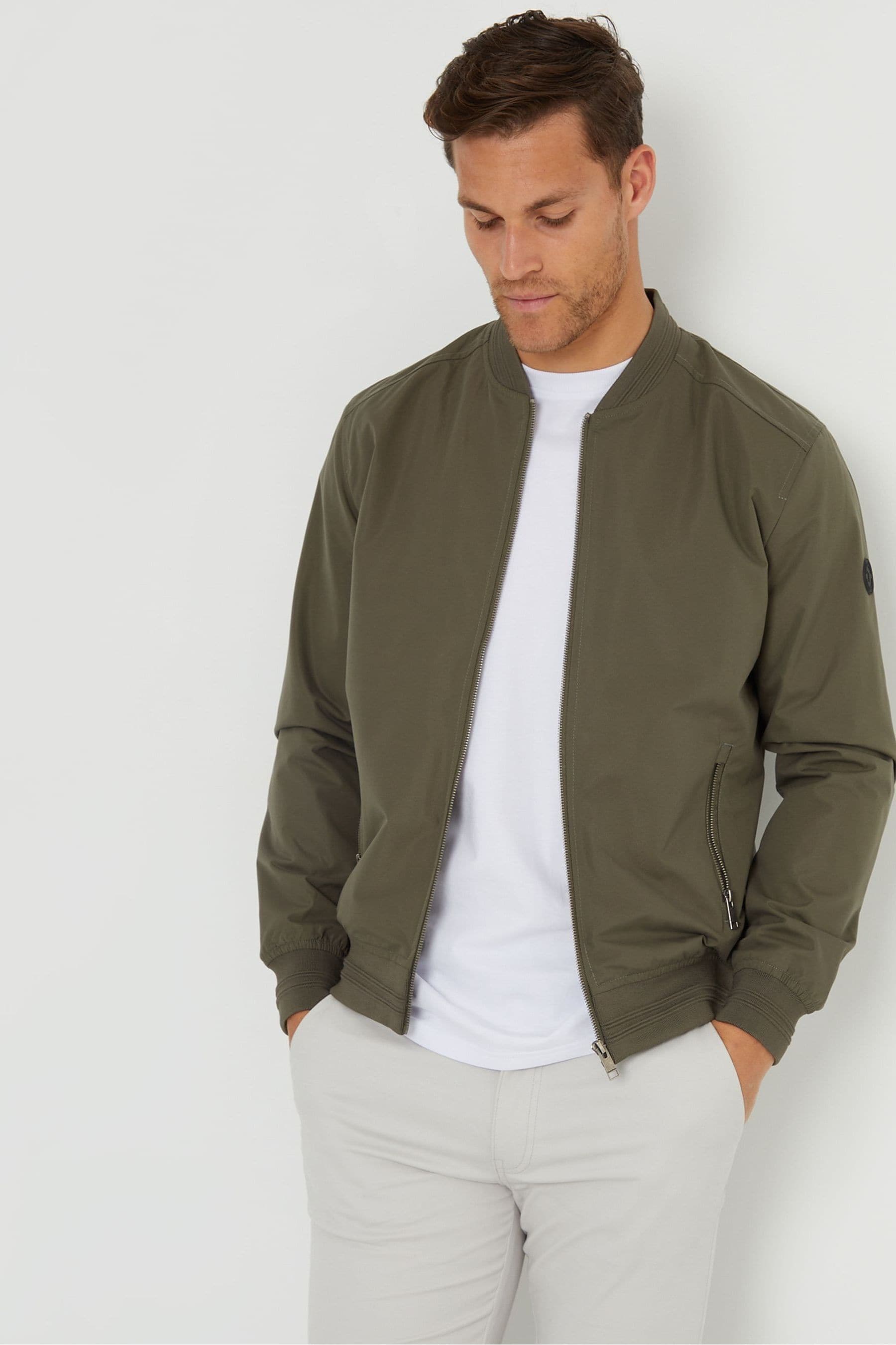 Classic bomber jacket top