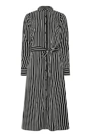 Long Tall Sally Black Stripe Shirt Dress - Image 5 of 5