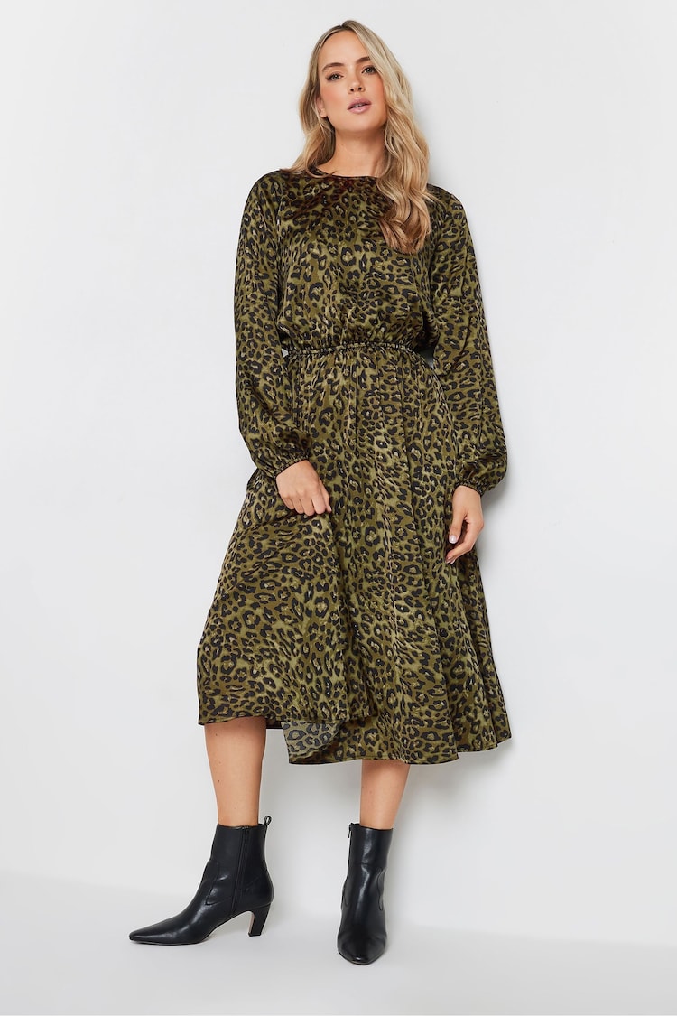 Long Tall Sally Natural Long Sleeve Midi Dress - Image 2 of 5