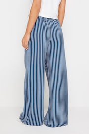 PixieGirl Petite Blue Stripe Wide Leg Trousers - Image 4 of 6