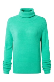 Tog 24 Green Womens Jesmin Knitted Jade Jumper - Image 5 of 5