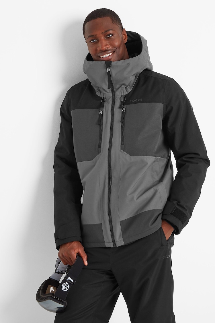 Tog 24 Black Mens Nitehawk Ski Jacket - Image 2 of 7