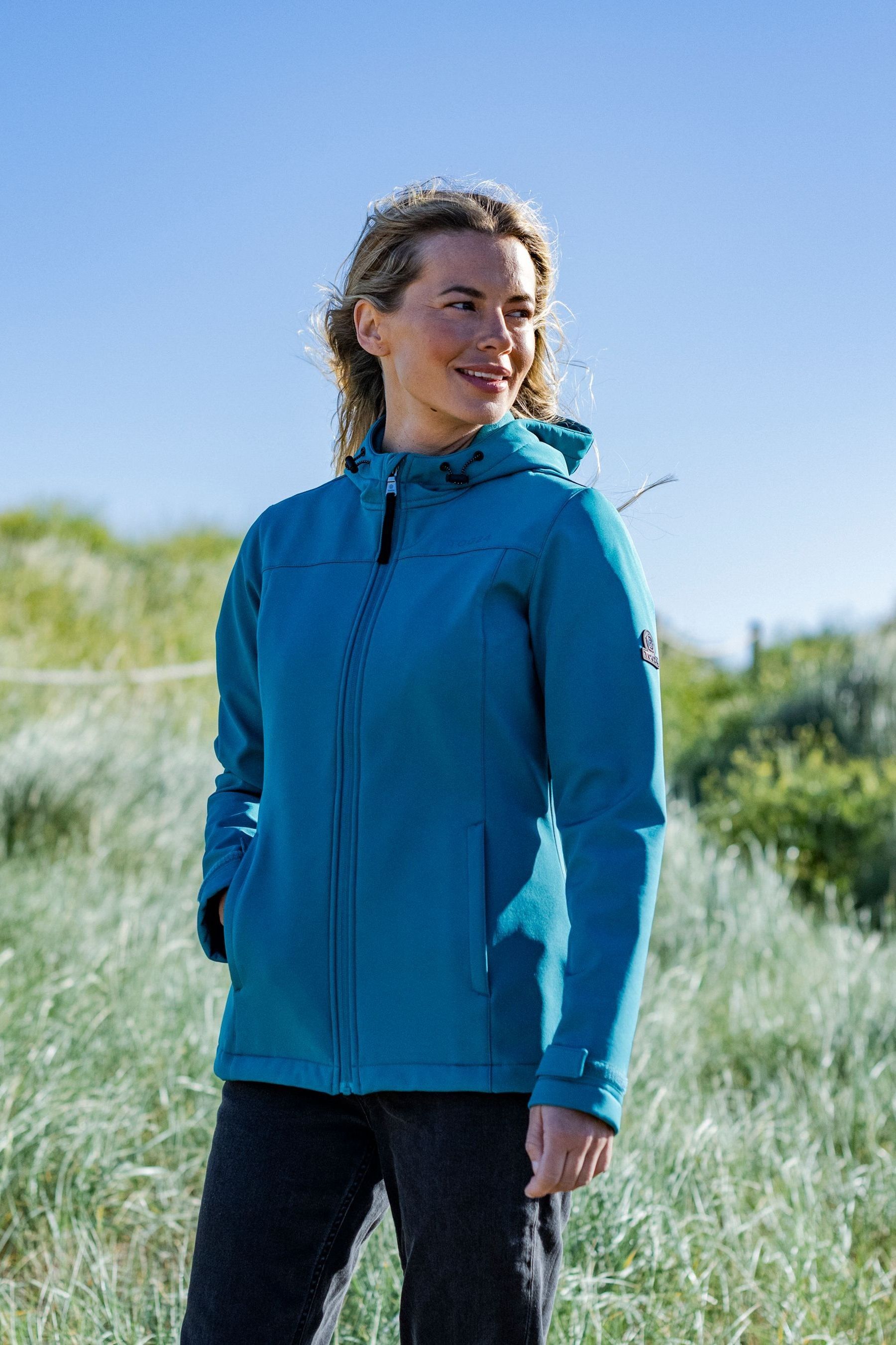 Tog 24 Blue Keld Womens Softshell Hoodie blue price in Dubai UAE Compare Prices