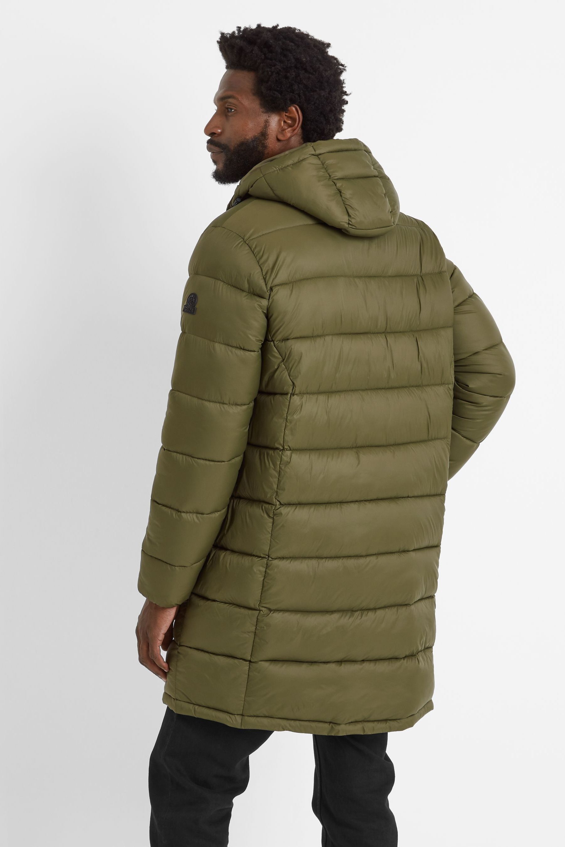Tog 24 Green Mens Barnby Long Padded Jacket
