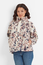 Tog 24 Cream Womens Desun Sherpa Scatter Print Jacket - Image 2 of 7