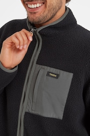 Tog 24 Black Cameron Mens Sherpa Fleece - Image 6 of 8