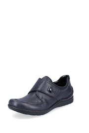 Rieker Womens Blue Bur-Fastener Shoes - صورة 9 من 10