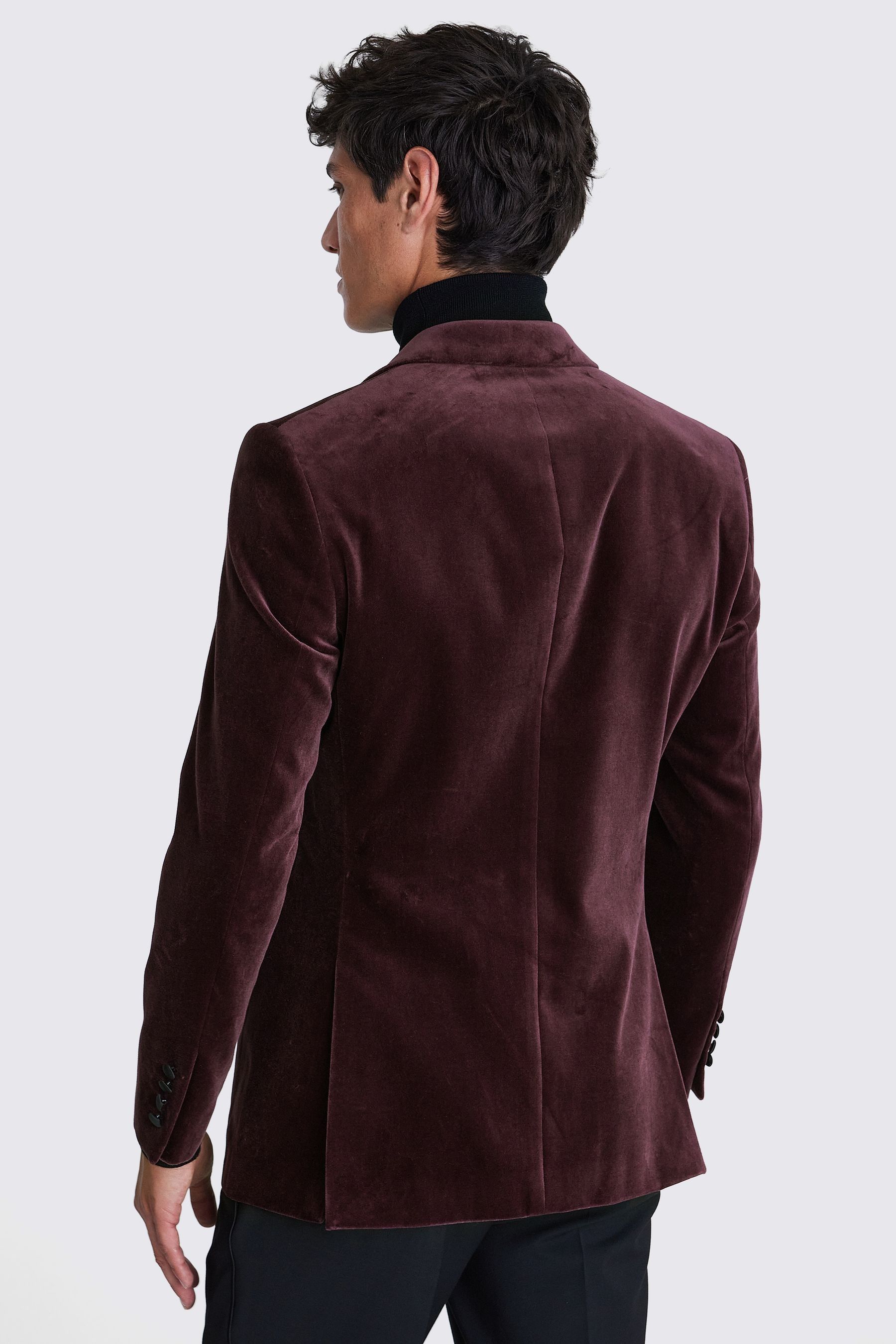 Next purple velvet jacket sales