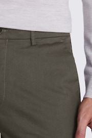 MOSS Green Tailored Chino Trousers - Image 3 of 4