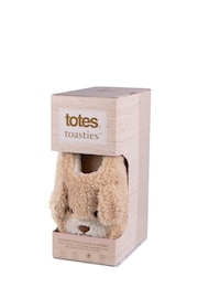 Totes Brown Ladies Novelty Dog Slippers - Image 2 of 5