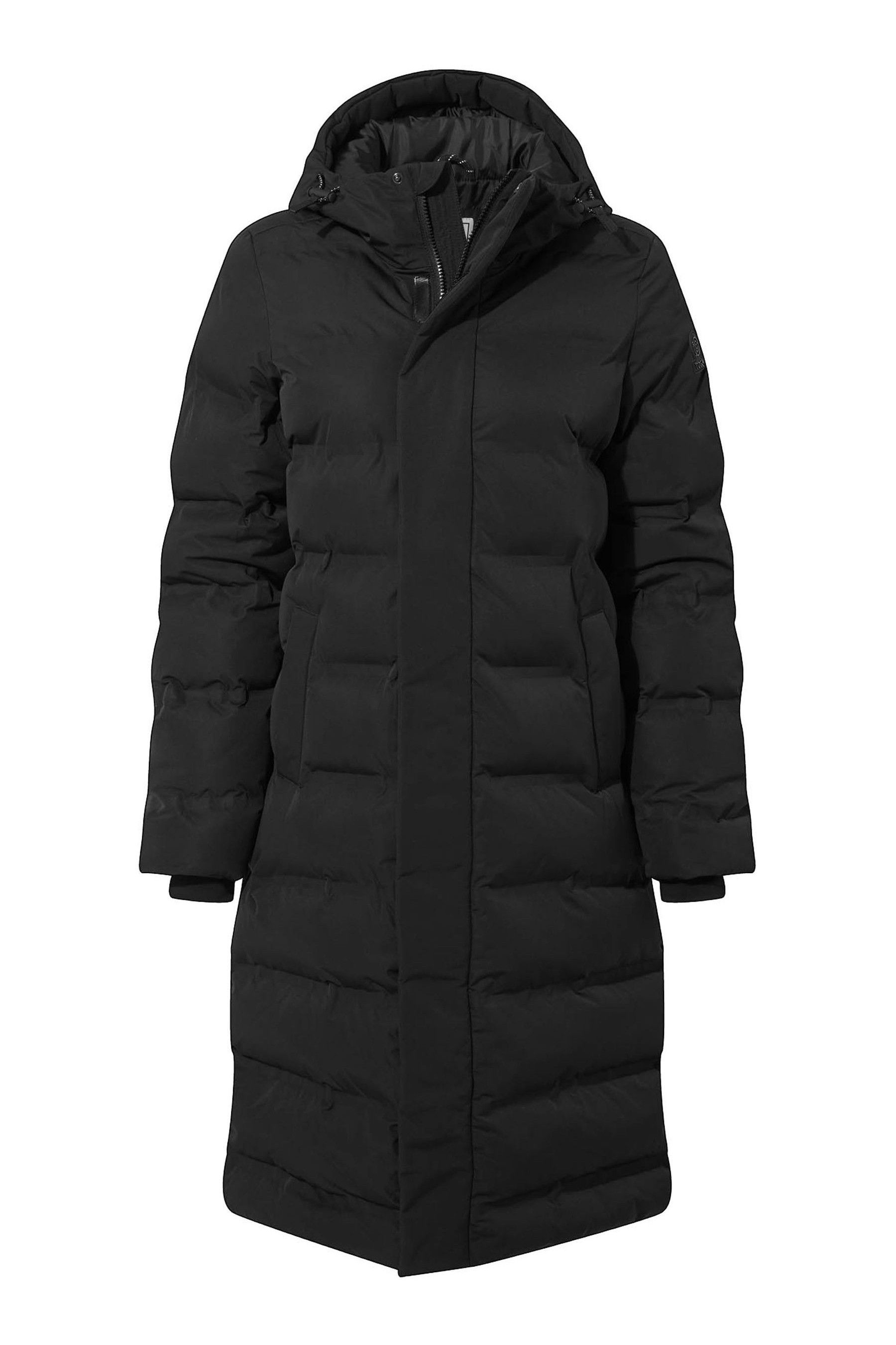 Buy Tog 24 Black Womens Glaston Longline Thermal Parka Puffer Coat from the Next UK online shop