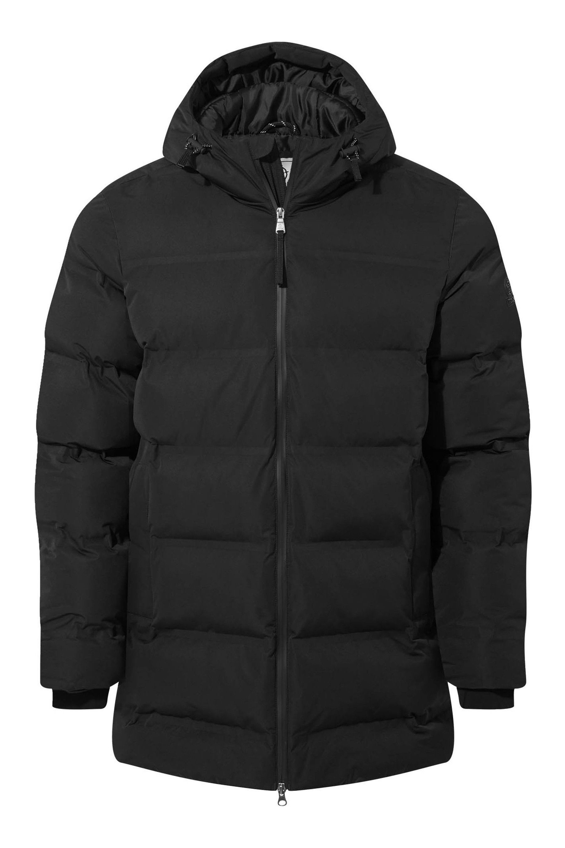 Buy Tog 24 Black Mens Brinkley Waterproof Hooded Parka from Next Oman