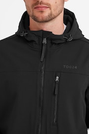 Tog 24 Black Mens Retner Softshell Hooded Jacket - Image 5 of 7