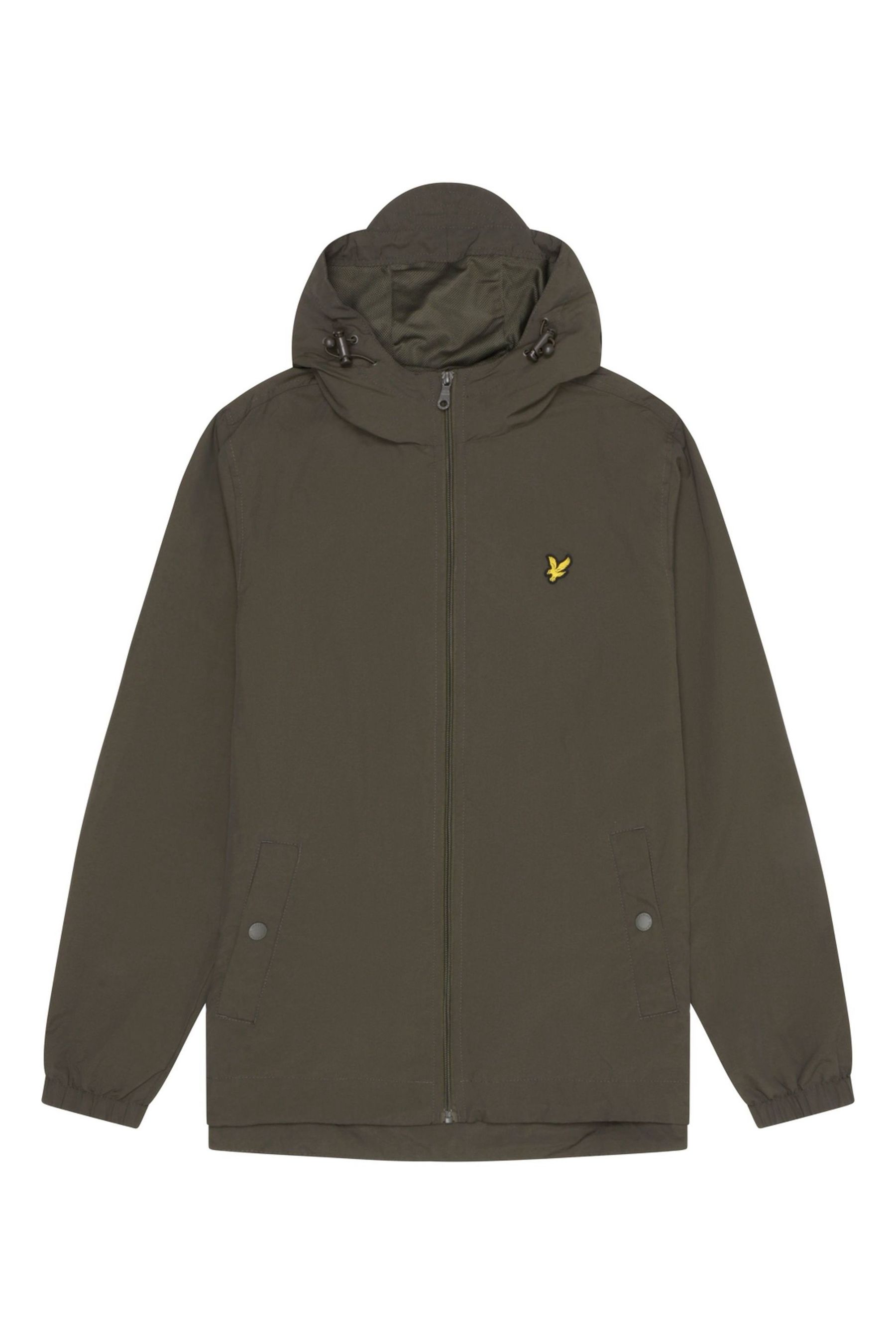 Zip through hooded jacket lyle and scott best sale
