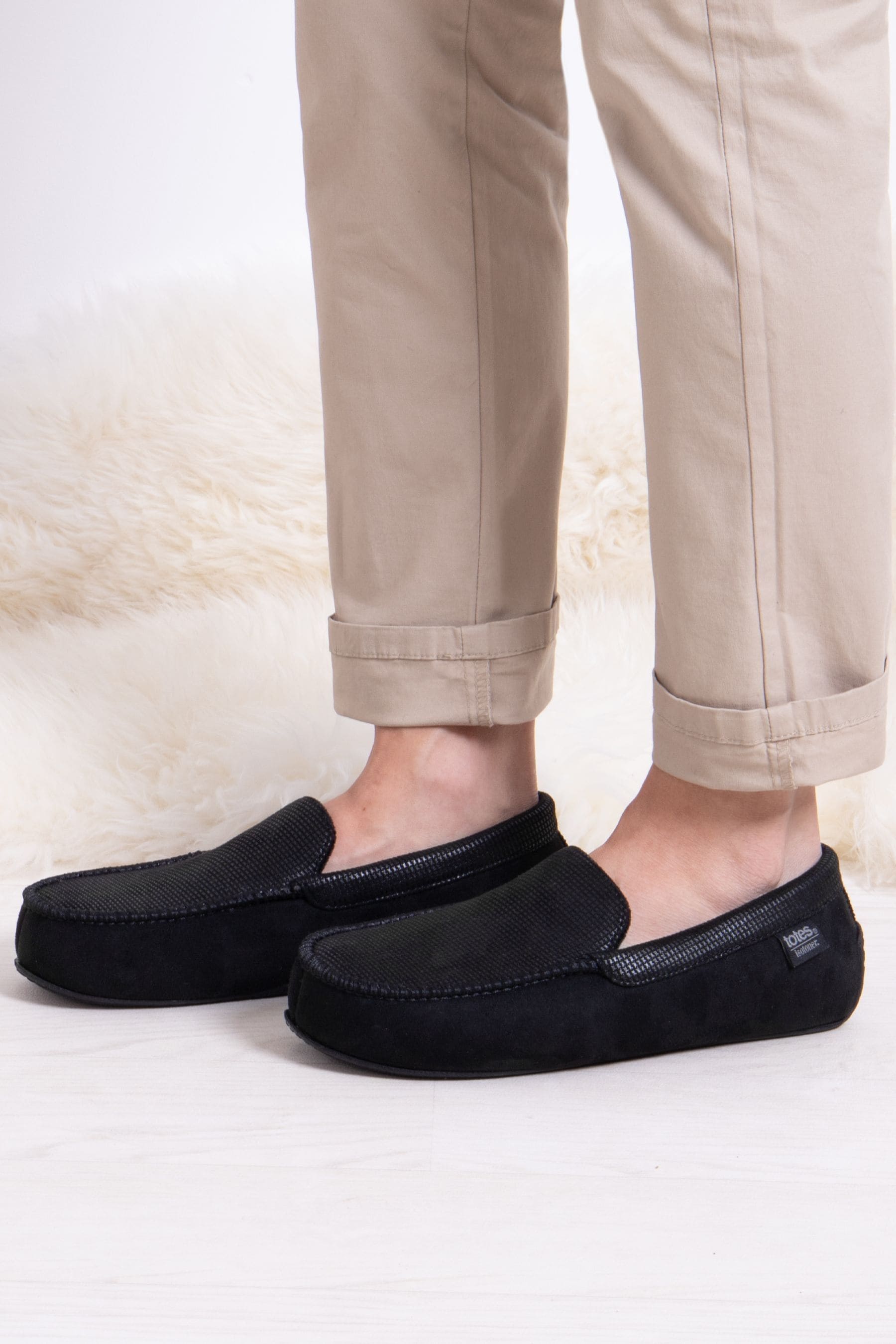 Mens isotoner slippers uk shop