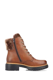 Rieker Womens Zipper Brown Boots - Image 1 of 12