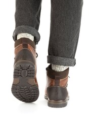 Rieker Mens Zipper Brown Boots - Image 3 of 16