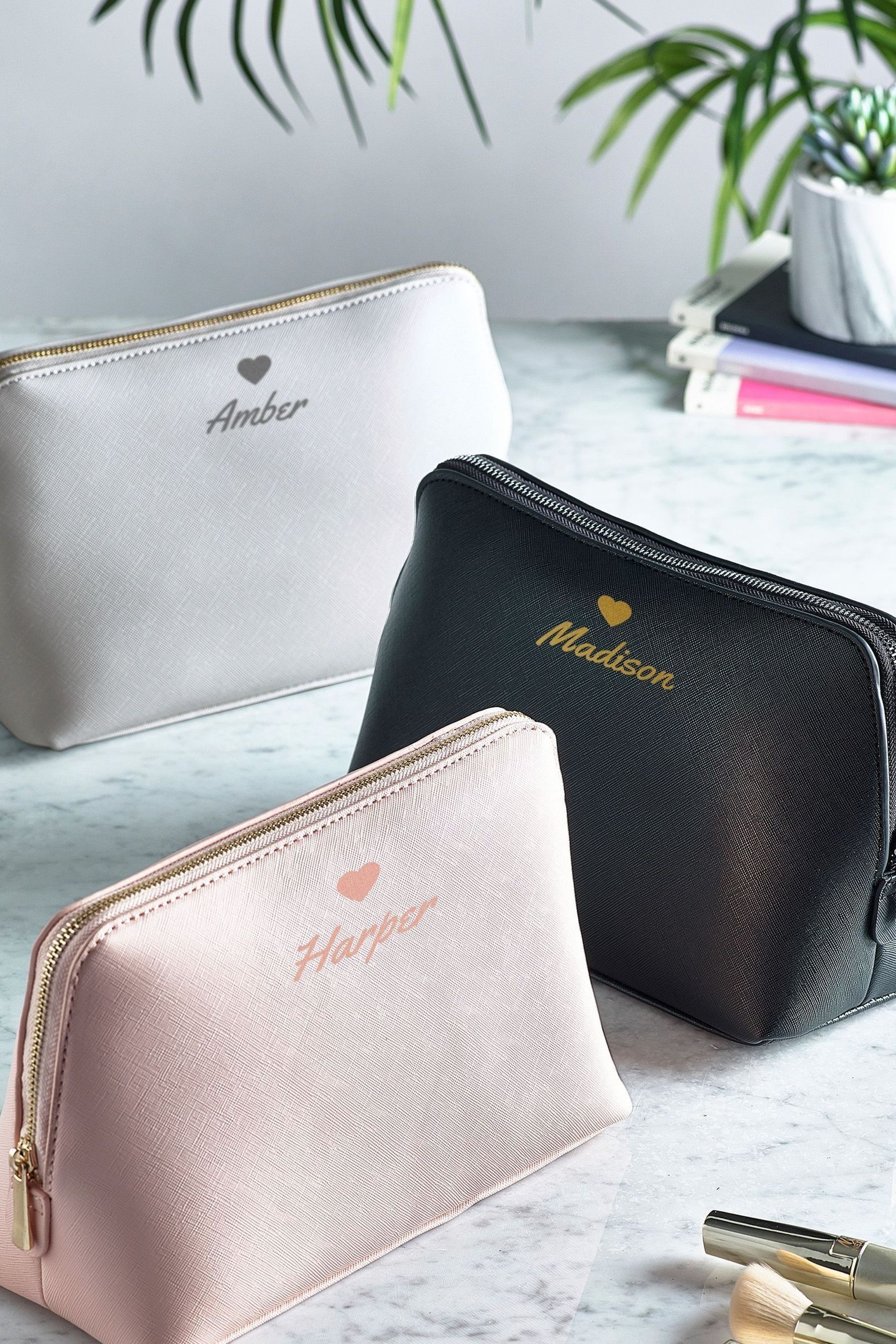 Make up bag personalised hot sale