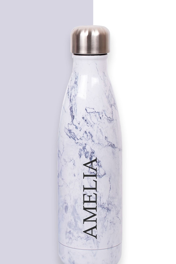 Personalised Marble Effect Water Bottle - Image 5 of 5