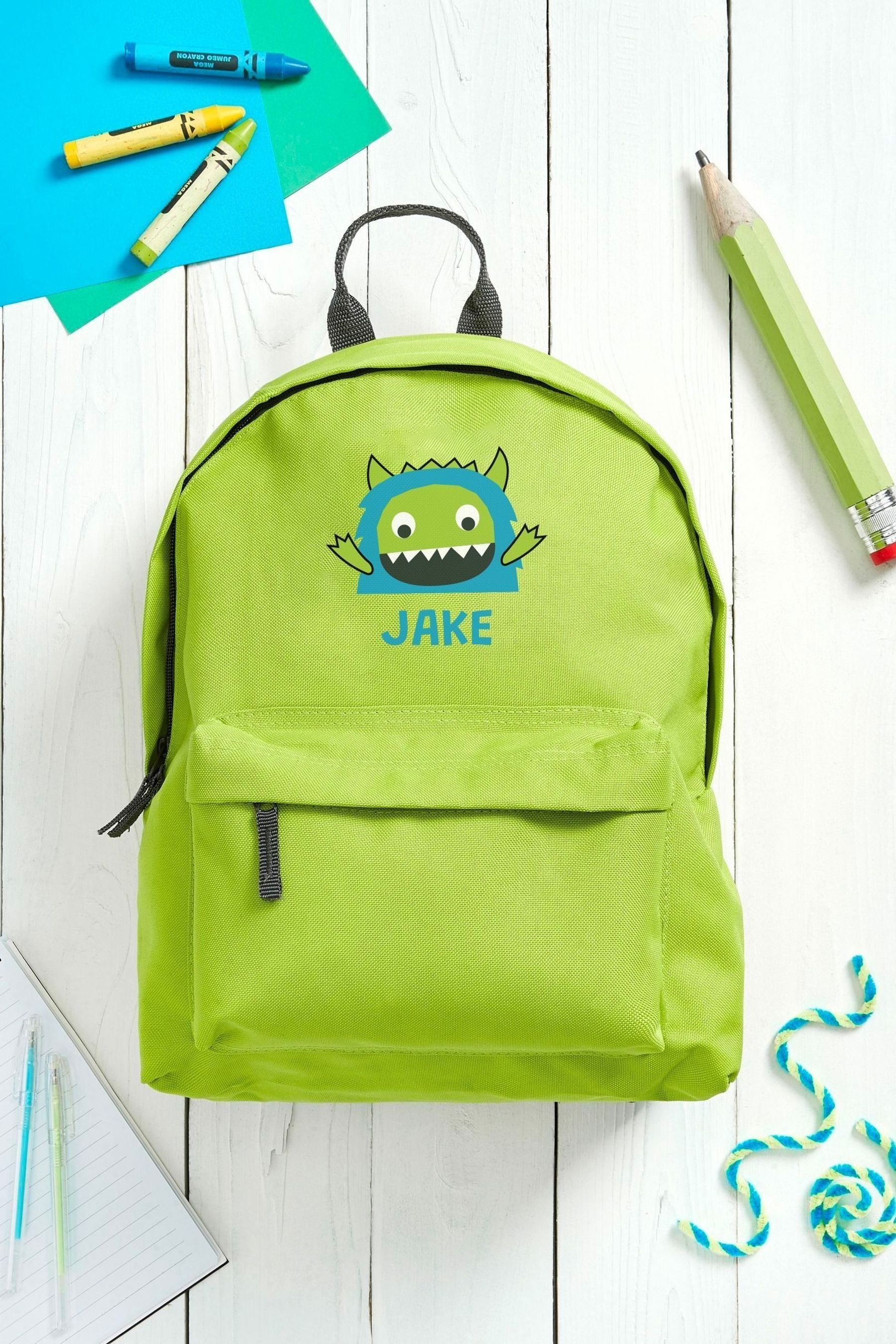 Buy Loveabode Green Personalised Backpack from the Next UK online shop