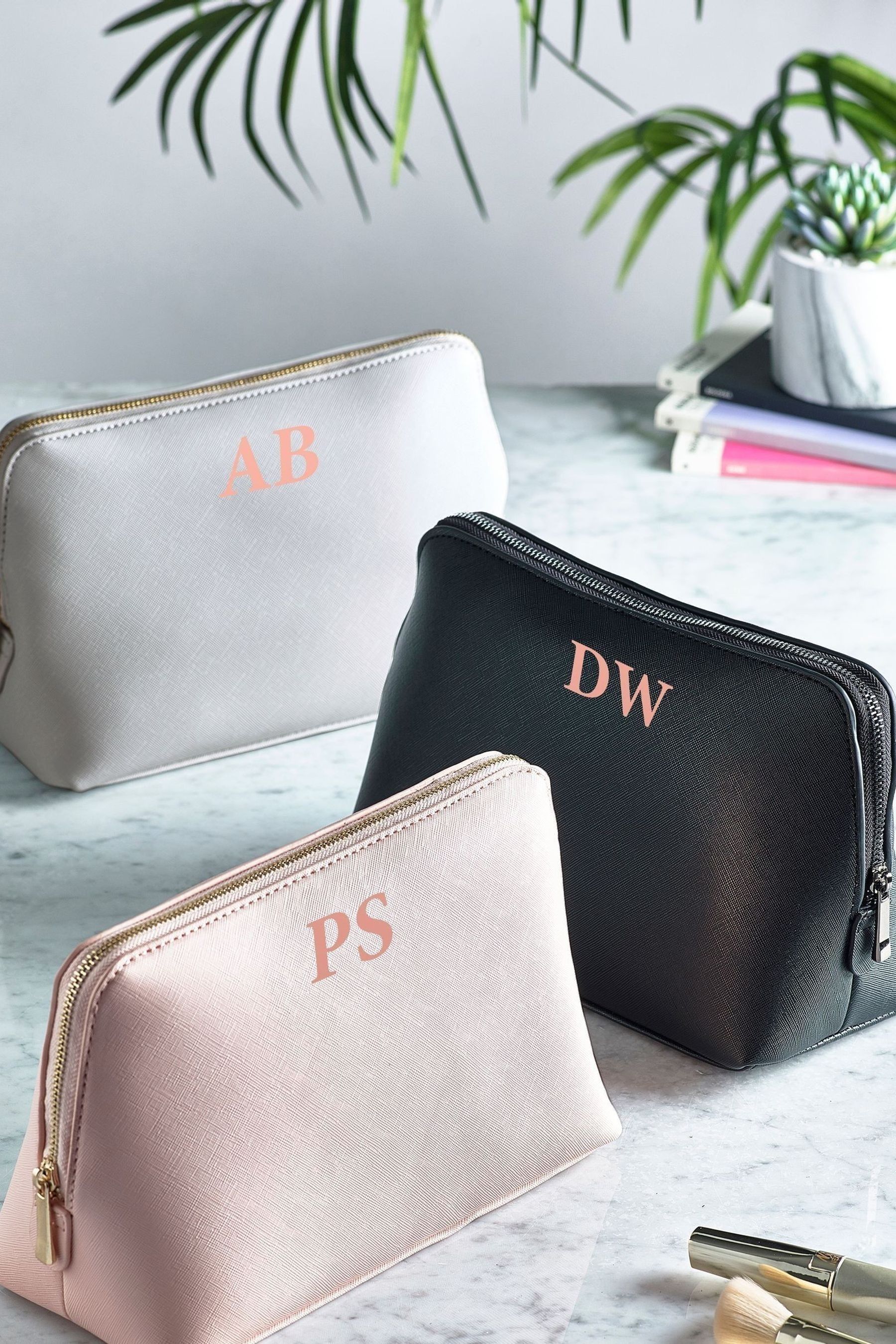 Personalised makeup bag next outlet
