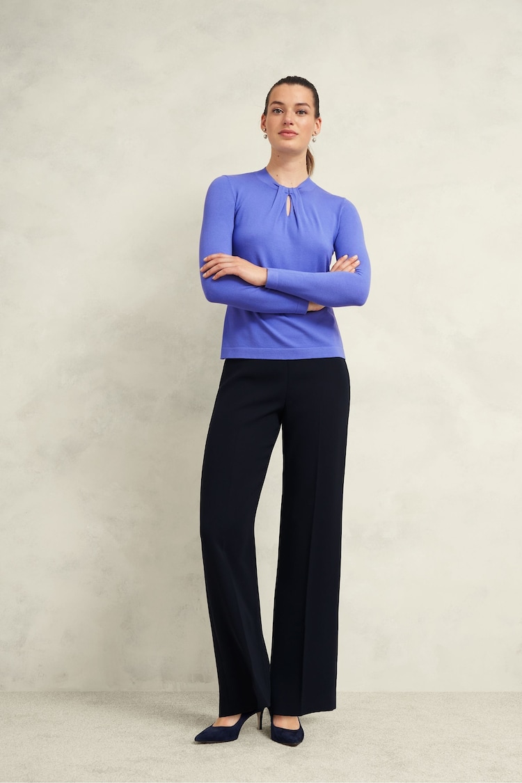 Hobbs Blue Effie Jumper - Image 1 of 3