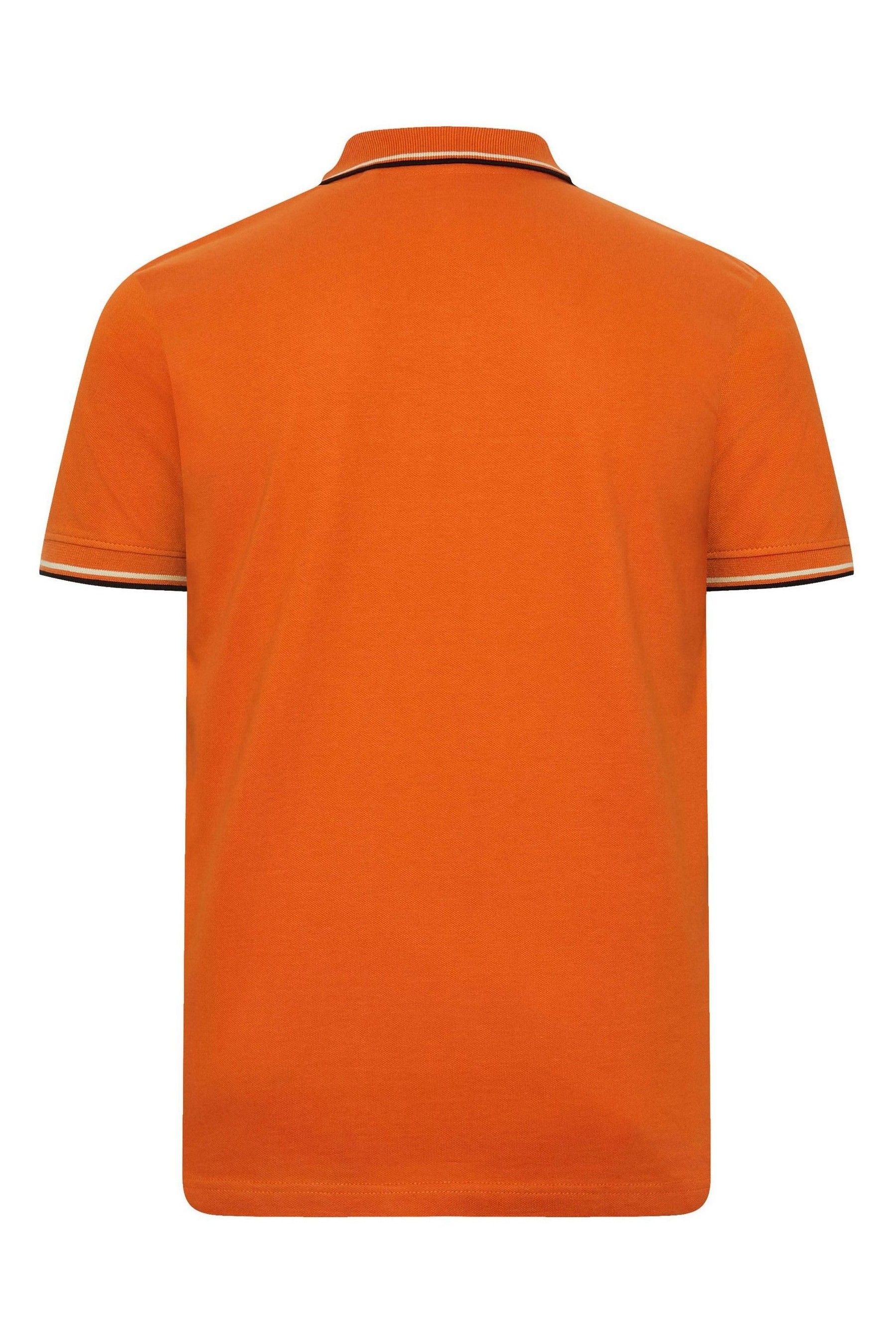 Buy BadRhino Big Tall Orange Tipped Polo Shirt from Next Luxembourg