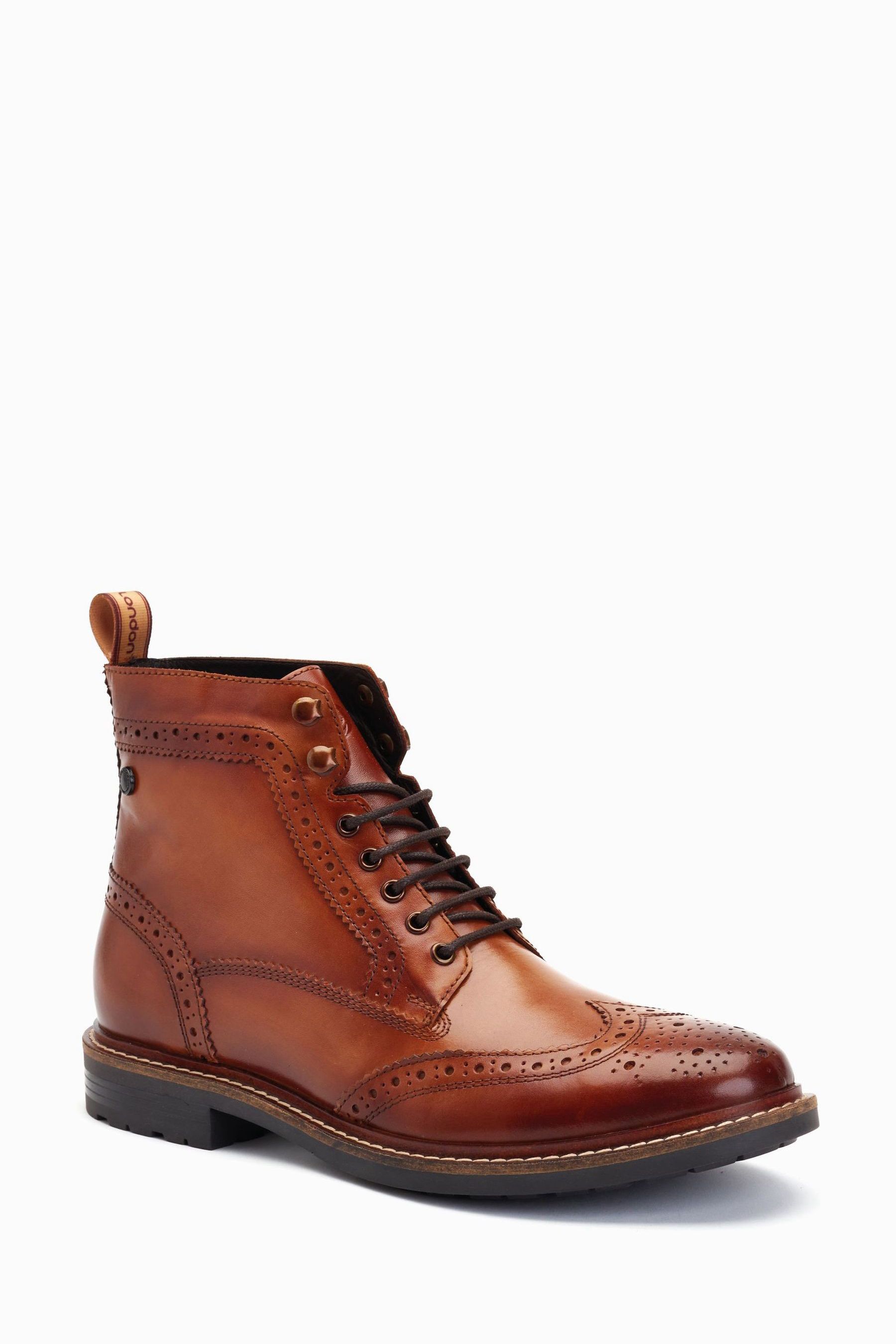 Buy Base London Dealer Lace Up Brogue Boots from the Next UK online shop