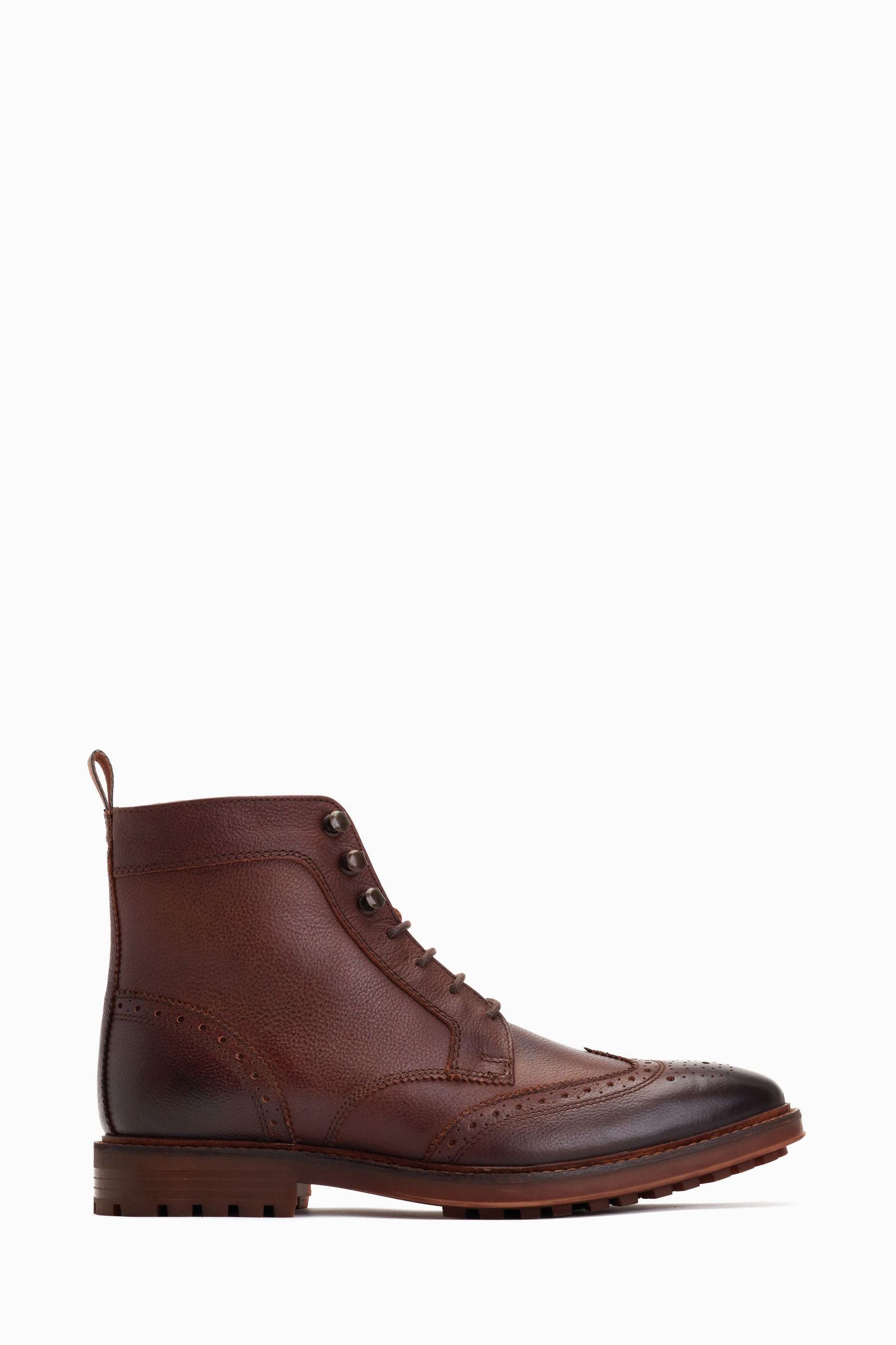 Base brogue boots on sale