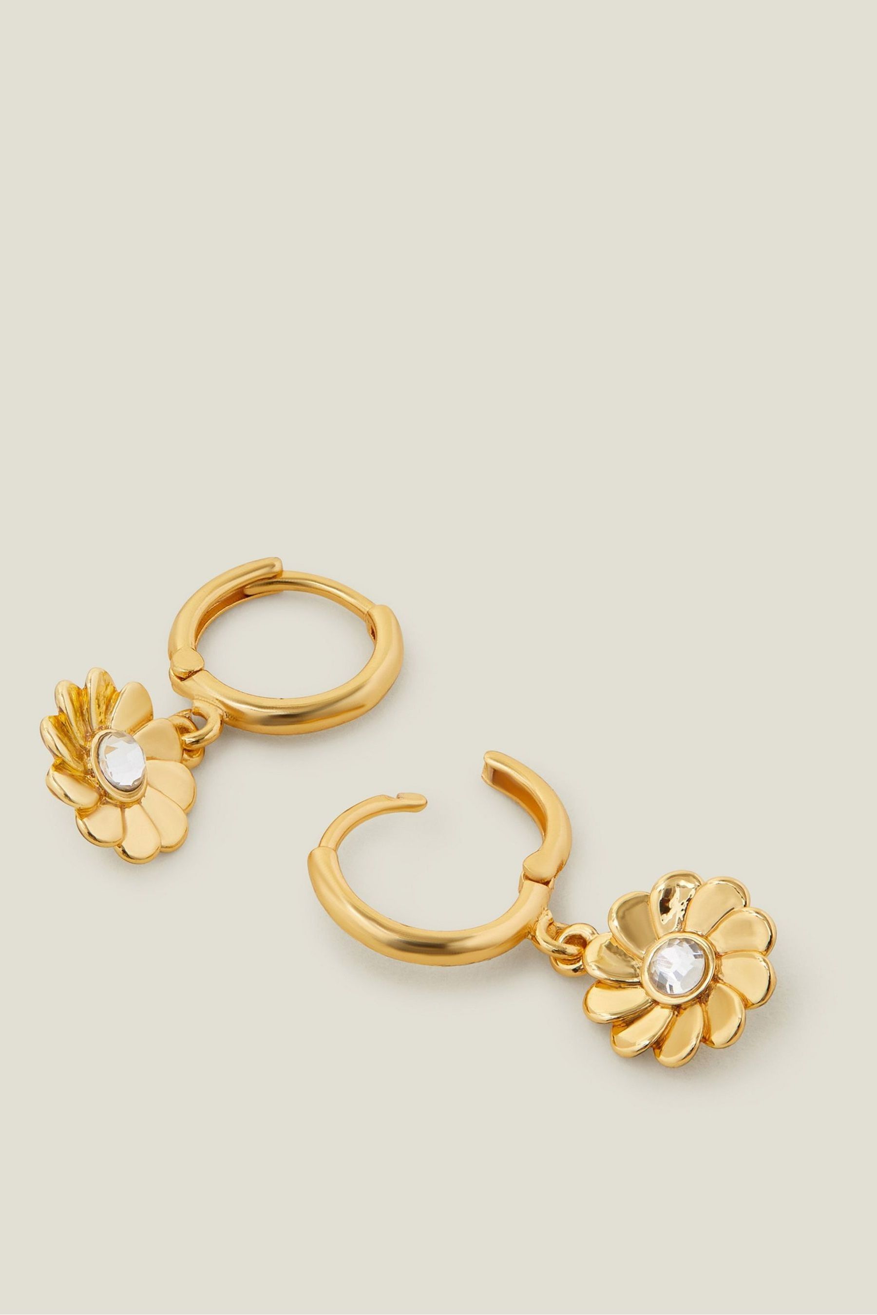 Gold hoop earrings accessorize online