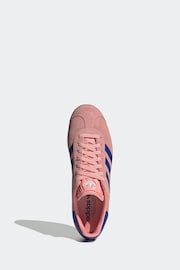 adidas Originals Gazelle Trainers Pink - Image 3 of 9