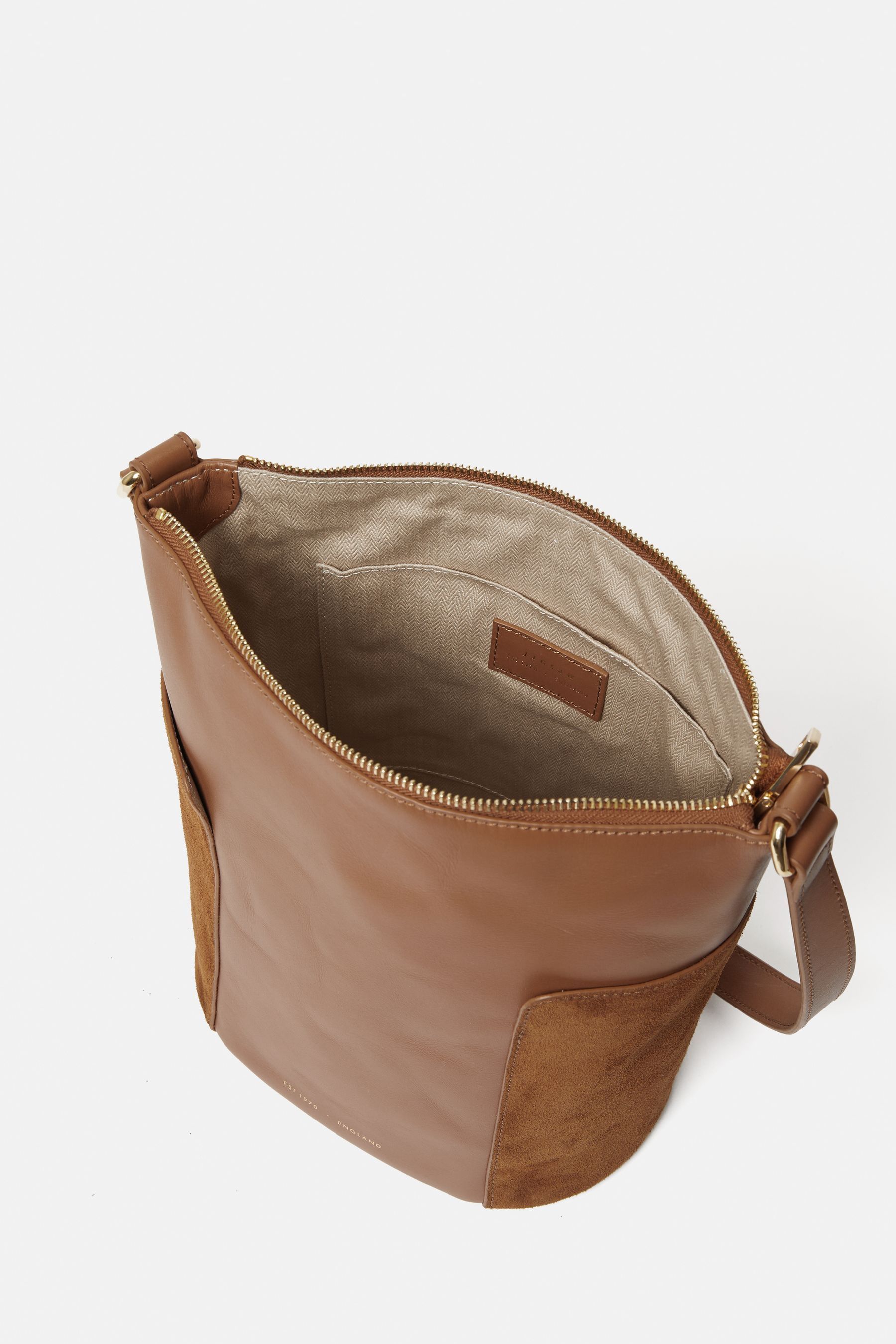 Buy Jigsaw Brown Slouchy Bucket Bag from the Next UK online shop