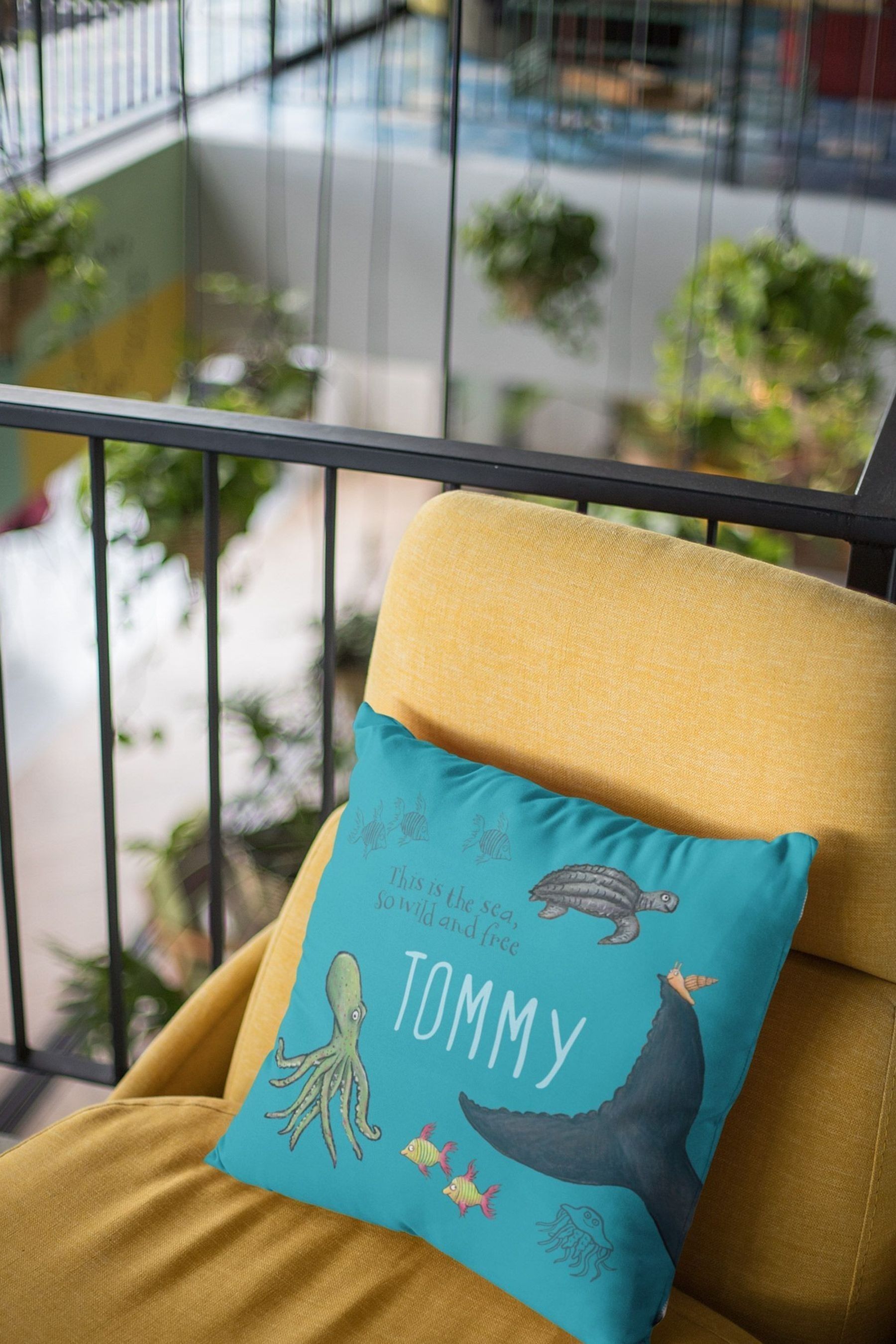 Next personalised cushion shop