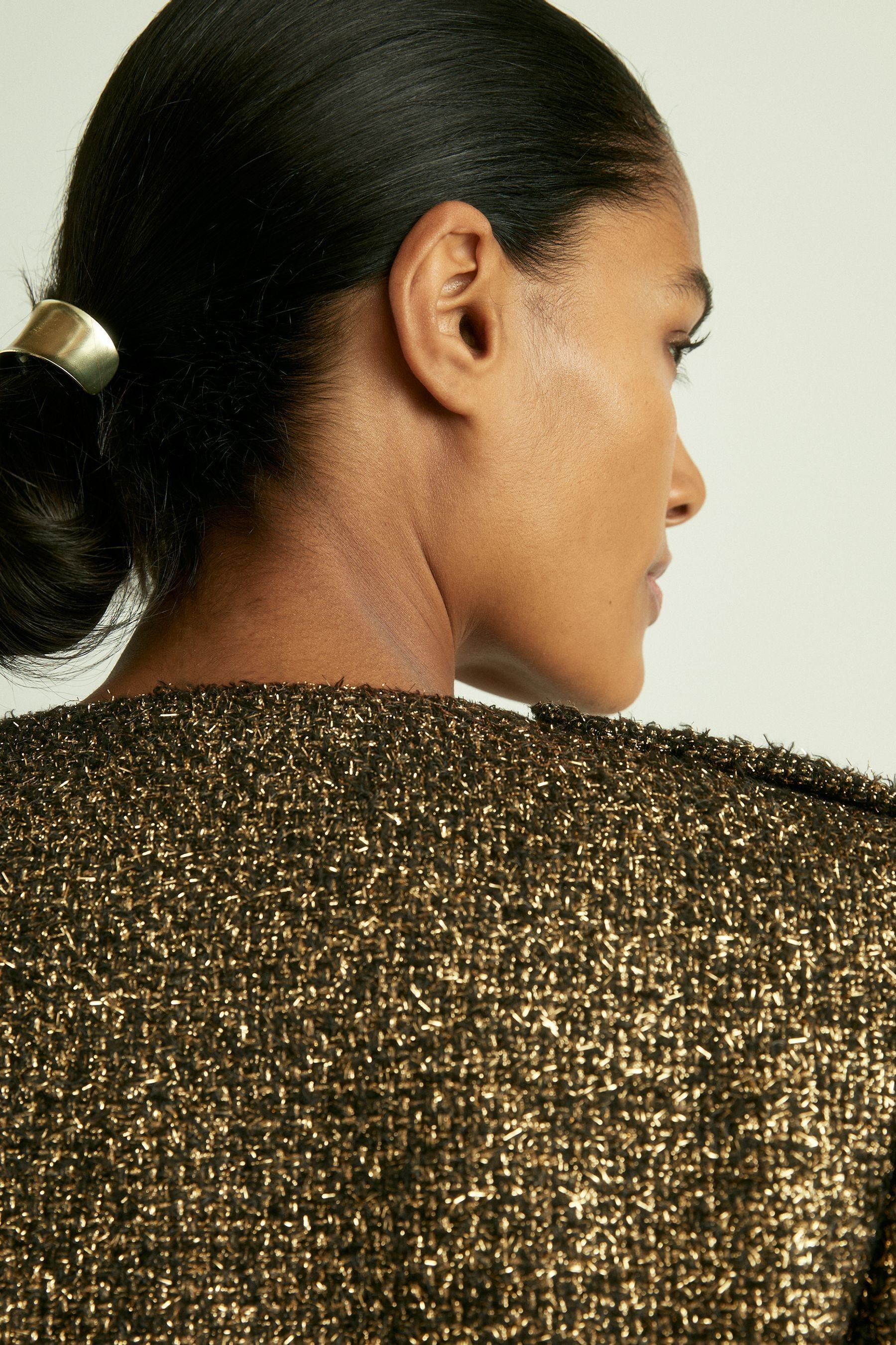 Reiss gold jacket deals