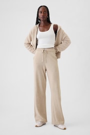 Gap Beige CashSoft Relaxed Knitted Trousers - Image 1 of 5