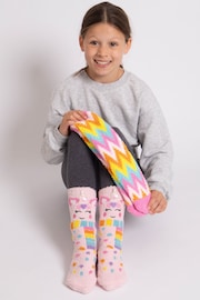 Totes Pink Supersoft Slipper Socks 2 Pair Pack - Image 2 of 5