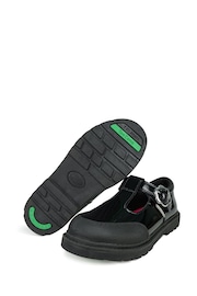 ToeZone Clover Girls Patent T-Bar School Shoes: Comfort, durability - Image 5 of 7