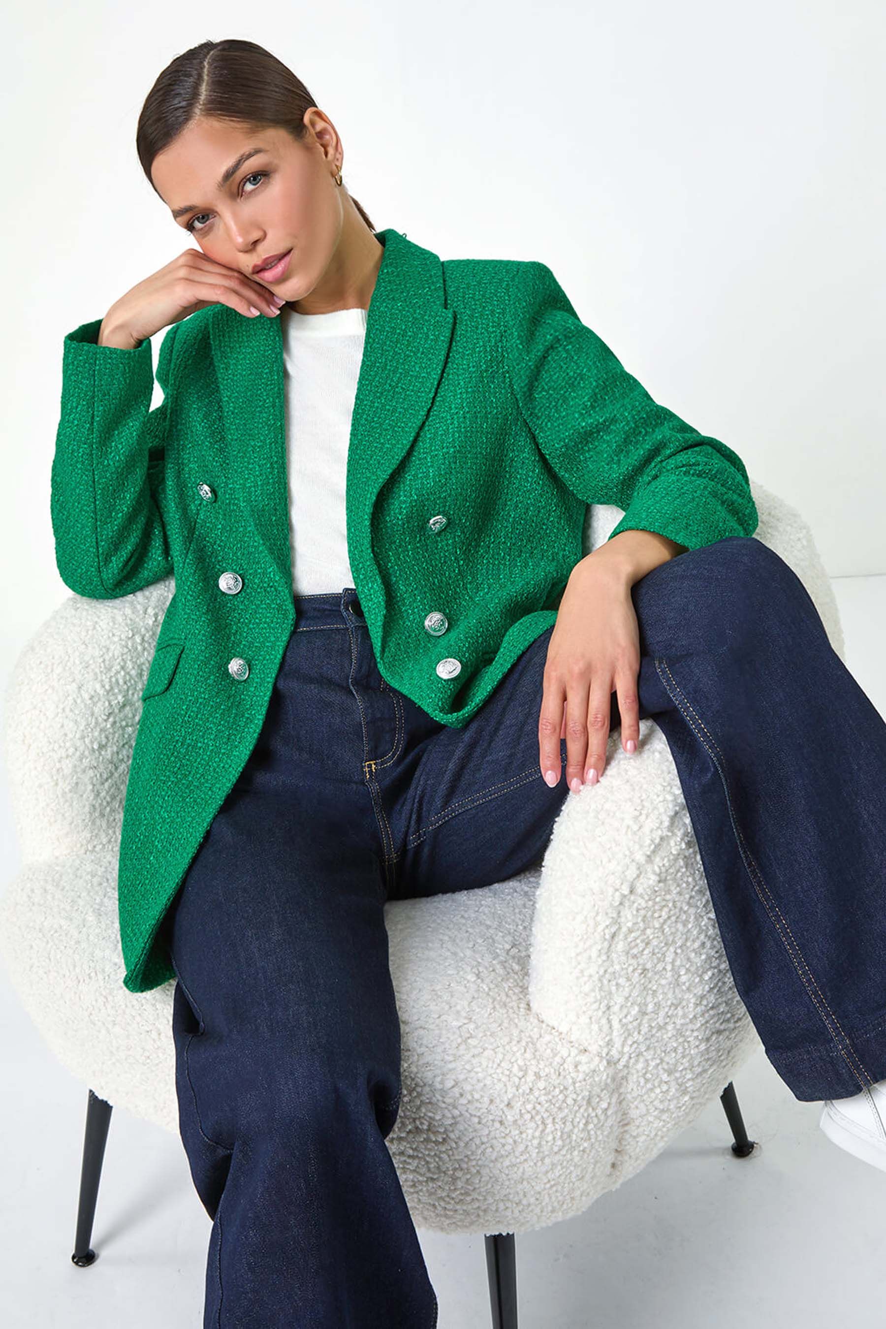 Next longline blazer top