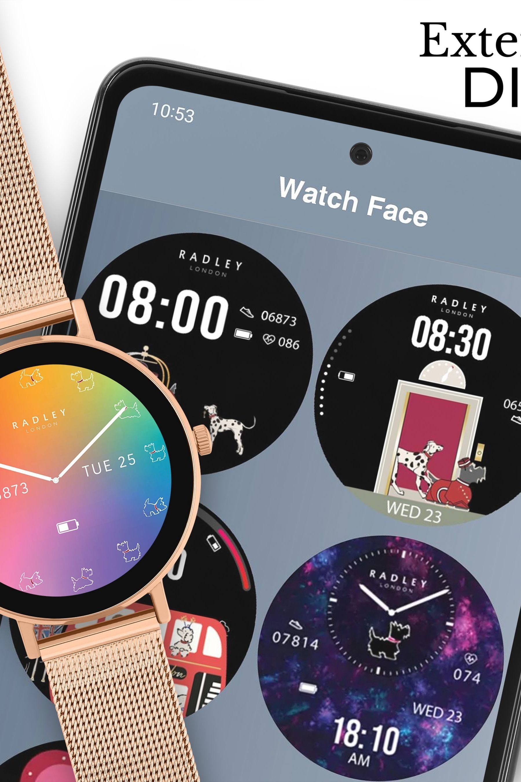Radley mesh watch shop
