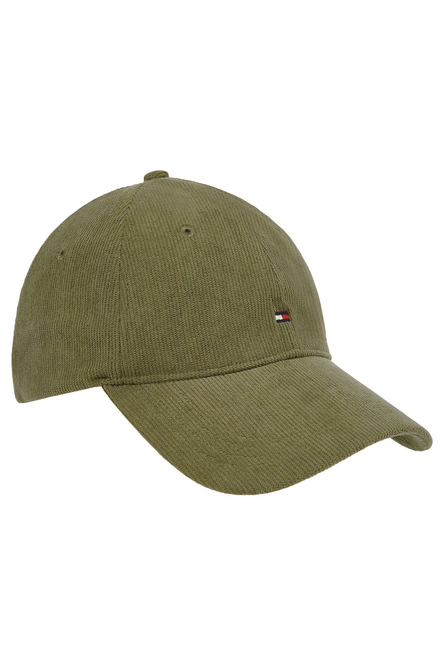 Buy Tommy Hilfiger Green Flag Corduroy Soft 6 Panel Cap from Next Singapore