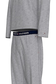 Tommy Hilfiger Grey Long Sleeved Jersey Pyjamas Set - Image 5 of 5