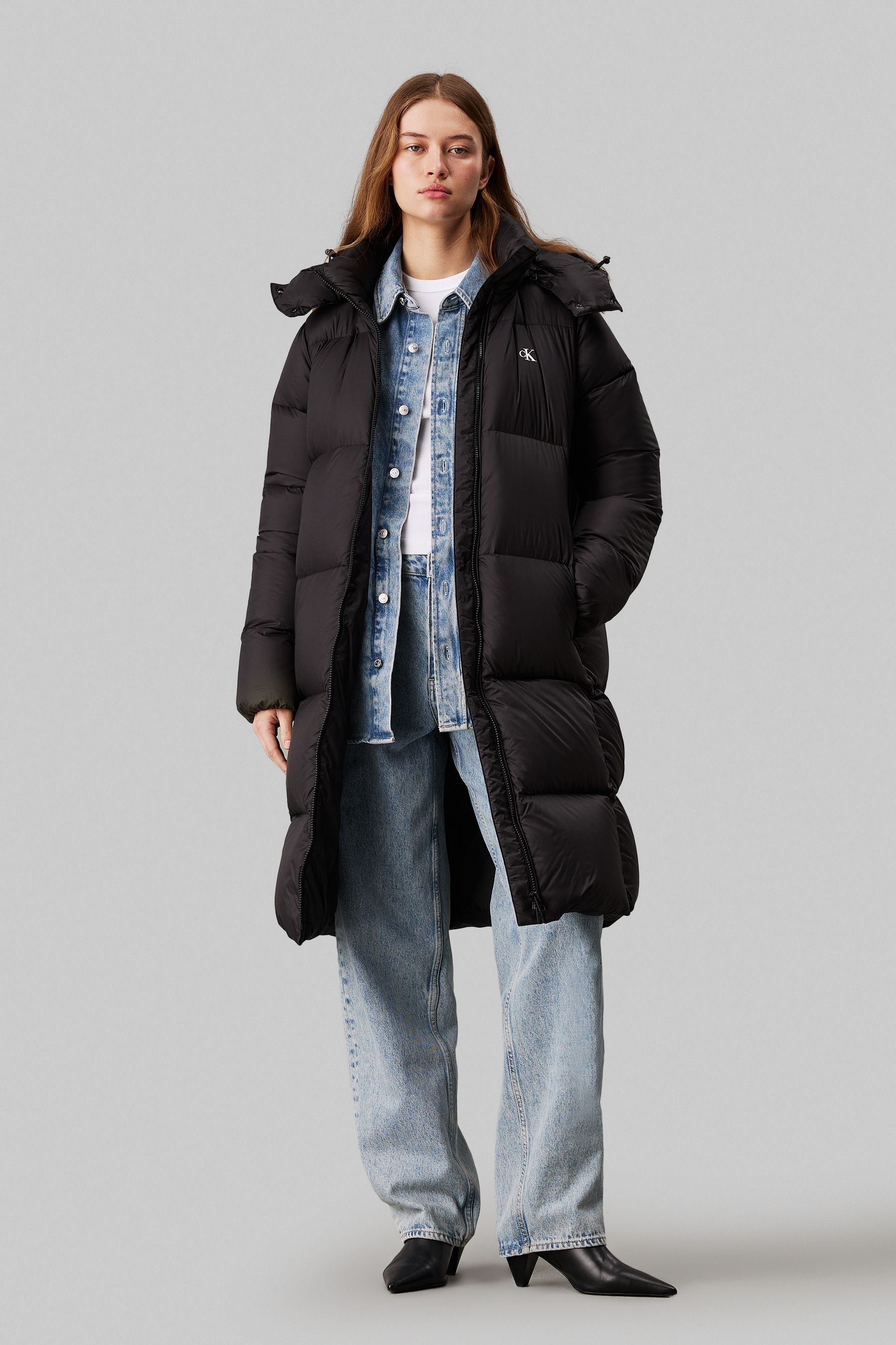 Buy Calvin Klein Down Long Puffer Jacket Next Ukraine