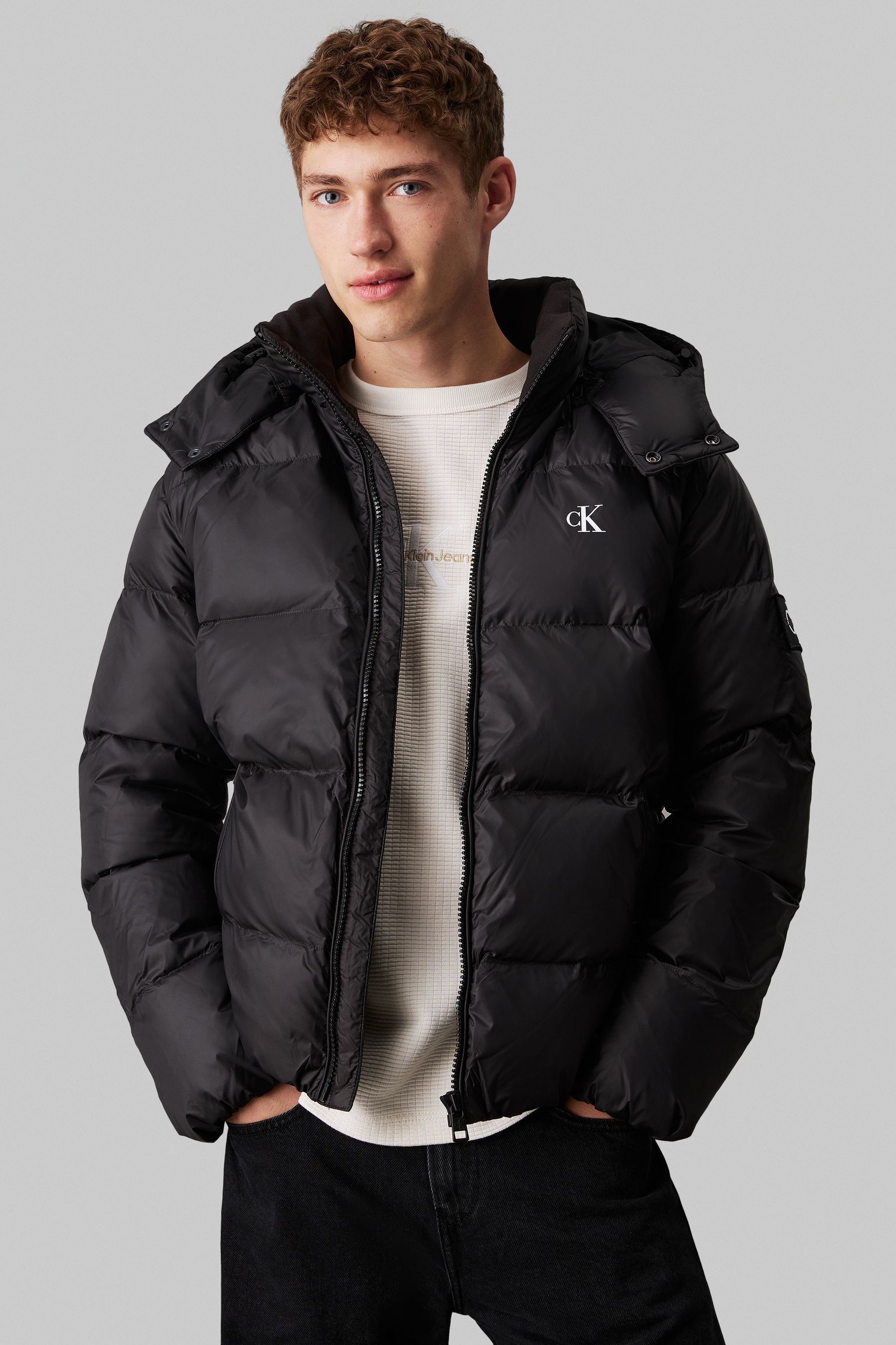 Buy Calvin Klein Black Essentials Down Jacket from Next USA